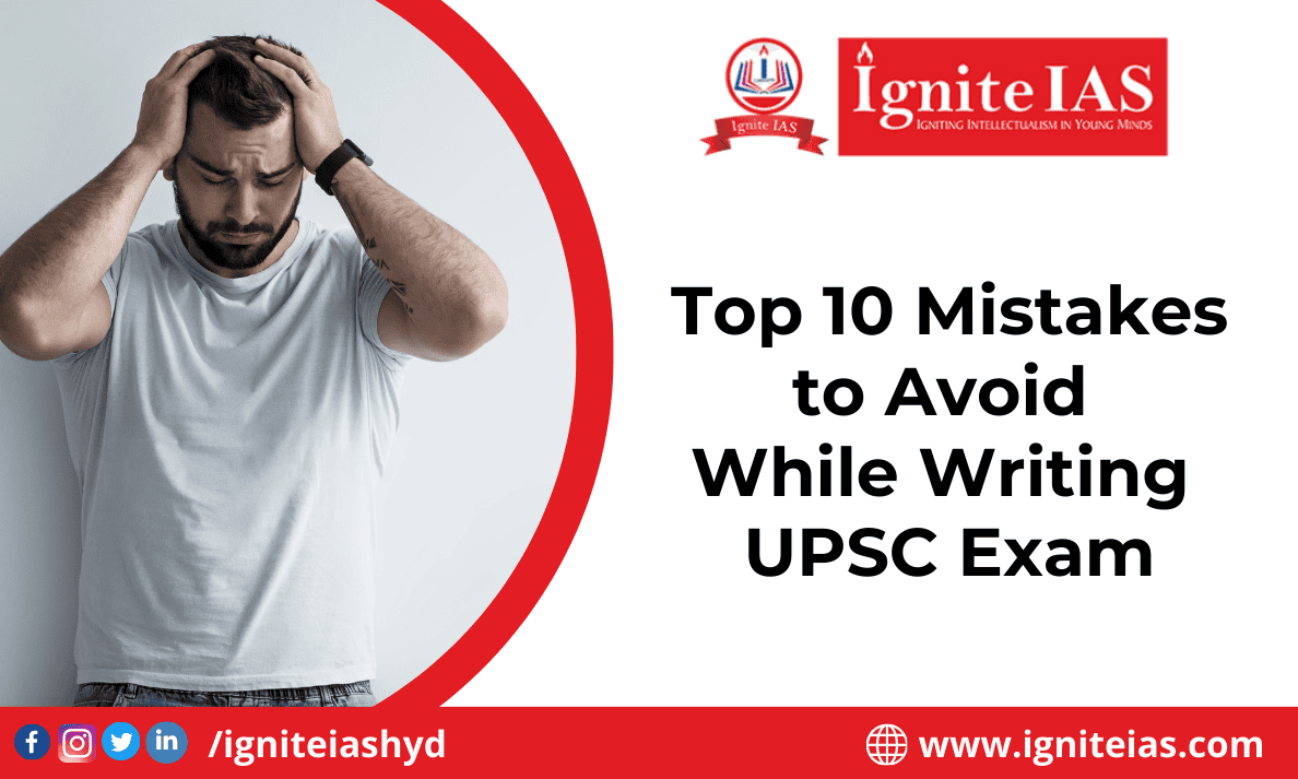 Mistakes to Avoid While Writing UPSC